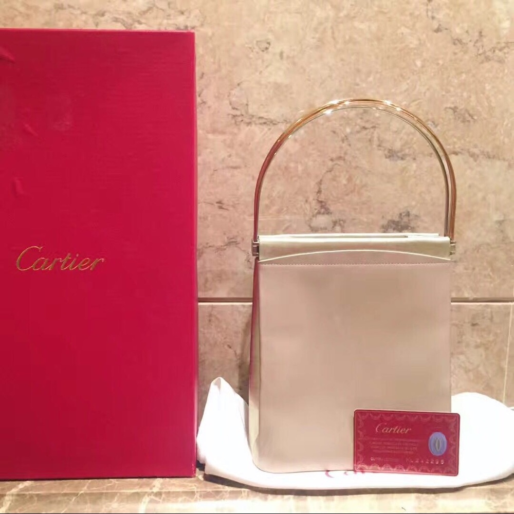 Super rare color Cartier trinity bag small size